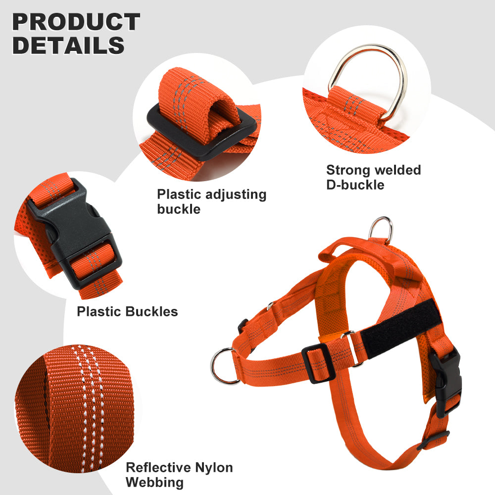 No-Pull Dog Harness (Name tag included!)